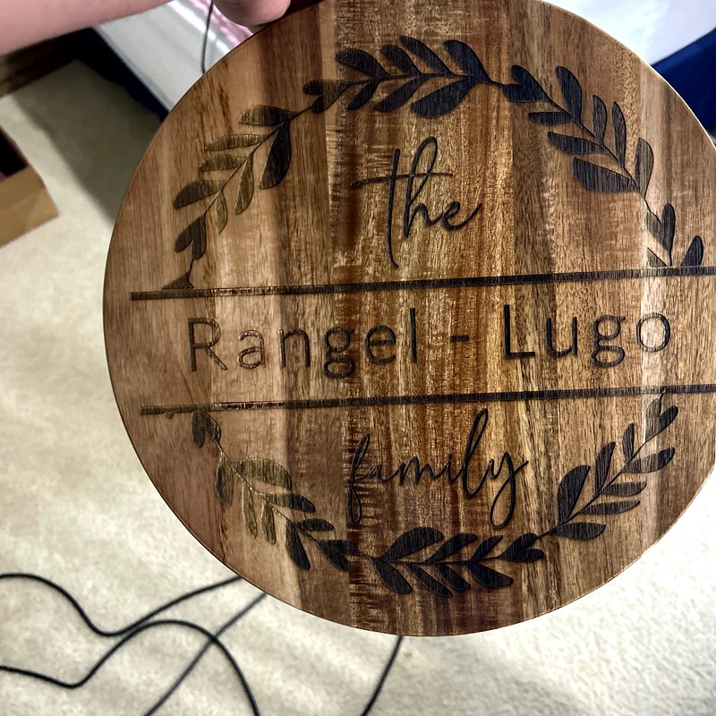 After Six Engraving workshop and laser setup