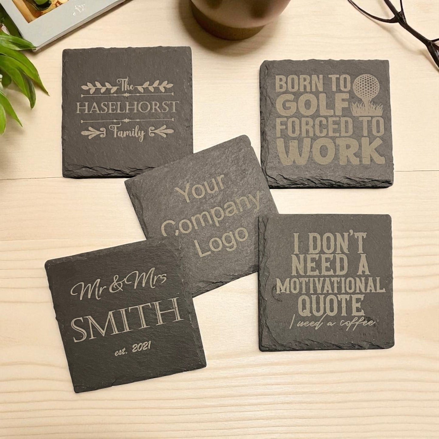 Engraved Coasters