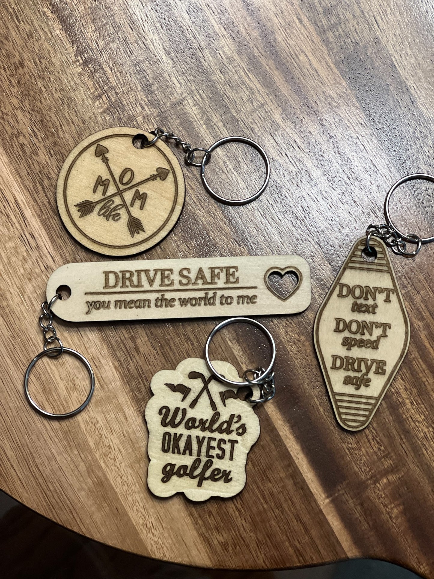 Custom Engraved Key Chains